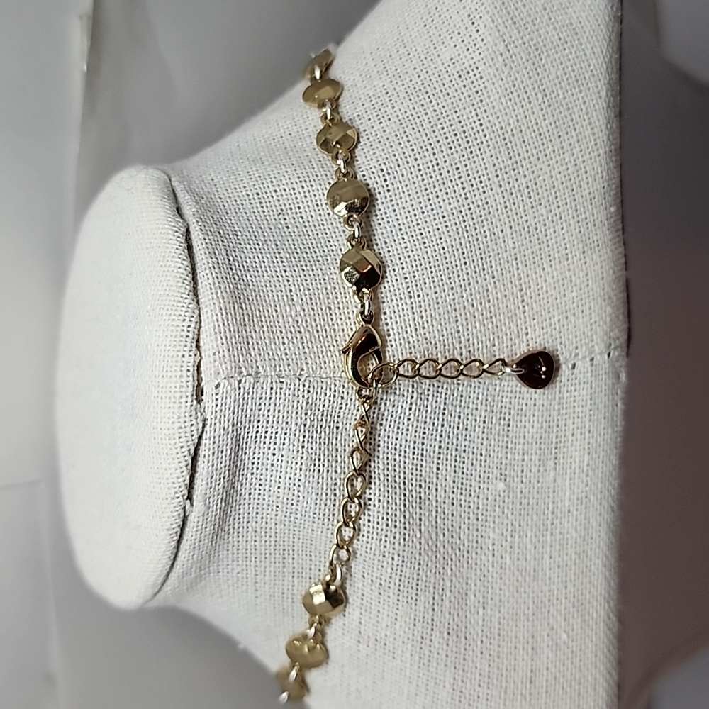 LC Gold Tone Necklace - Picture 5 of 8